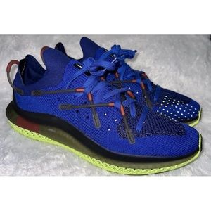 NEW Adidas 4D Fusio Bold Blue Light Flash Yellow Core Black